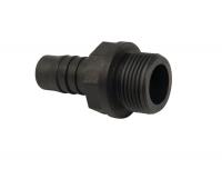 Фитинг "елочка" 1" пластик, НР Unipump (99334)