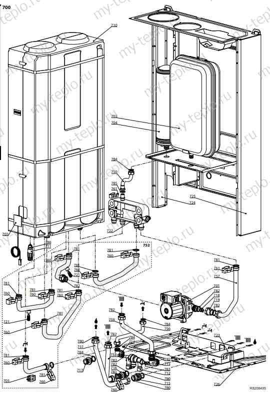 Запчасти Ariston CLAS B 24 FF купить в Сургуте