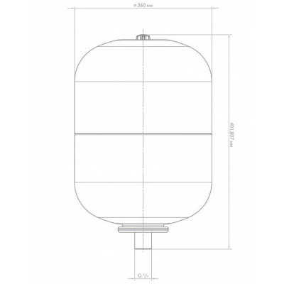 Расширительный бак Джилекс 18 П (7819)