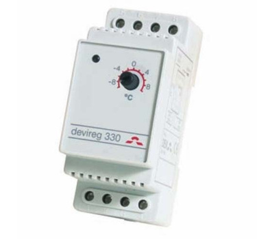 Терморегулятор DEVI 330 (-10°C-+10°C) (с датчиком пола) (140F1070)