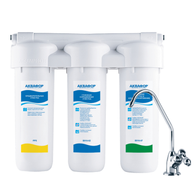 Фильтр для воды Аквафор модель Трио Норма (201682) Фильтр для воды Аквафор модель Трио Норма (201682)