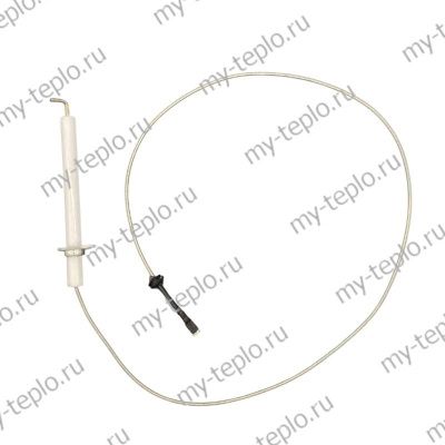 Электрод розжига в сборе с проводом (левый) для котла Arderia B10 (elektroz1ArderiaB10)