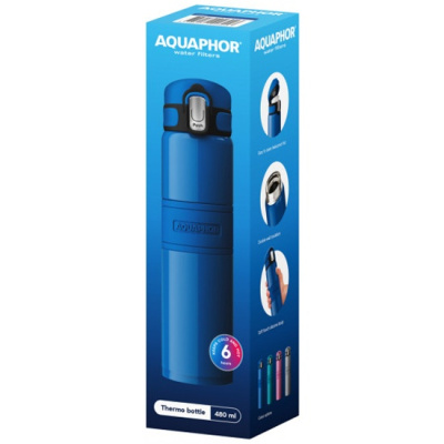Термобутыль Аквафор модель 5082B (синий) (515620)